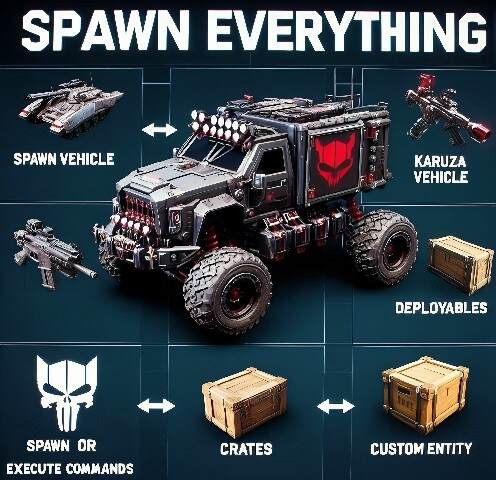 SpawnEverything – 生成一切实体 v1.4.0-Rust可狼插件网 | Rustnm - Rust插件网